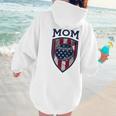 USA Mum Mother's Day Baseball Mom Women Hoodie Back Print USA Mum Mother's Day Baseball Mom Women Hoodie Back Print