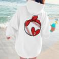 Womens Custom Baseball Mom Number 7 Heart For Mom Mommy Premium Women Hoodie Back Print Womens Custom Baseball Mom Number 7 Heart For Mom Mommy Premium Women Hoodie Back Print