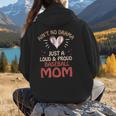 Ain’t No Drama Just a Loud & Proud Baseball Mom Women Hoodie Back Print Ain’t No Drama Just a Loud & Proud Baseball Mom Women Hoodie Back Print