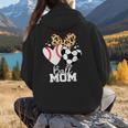 Ball Mom Soccer Baseball Mom Heart Women Hoodie Back Print Ball Mom Soccer Baseball Mom Heart Women Hoodie Back Print
