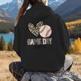 Baseball Game Day Vibes Baseball Mom Mama Leopard Cute Women Hoodie Back Print Baseball Game Day Vibes Baseball Mom Mama Leopard Cute Women Hoodie Back Print