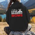 Baseball I Love Baseball Moms Women Hoodie Back Print Baseball I Love Baseball Moms Women Hoodie Back Print