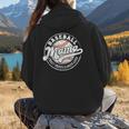 Baseball Mama Baseball Mom Matching Family Crazy Proud Women Hoodie Back Print