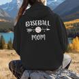Baseball Mom Cute Grandson Player Arrow Heart Family Women Hoodie Back Print Baseball Mom Cute Grandson Player Arrow Heart Family Women Hoodie Back Print