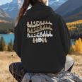 Baseball Mom Distressed Vintage Sports Player Calls Me Mom Women Hoodie Back Print Baseball Mom Distressed Vintage Sports Player Calls Me Mom Women Hoodie Back Print