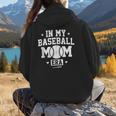 In My Baseball Mom Era Cool Mommy Women Hoodie Back Print In My Baseball Mom Era Cool Mommy Women Hoodie Back Print