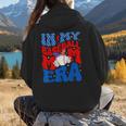 In My Baseball Mom Era Groovy Baseball Mother's Day US Flag Women Hoodie Back Print In My Baseball Mom Era Groovy Baseball Mother's Day US Flag Women Hoodie Back Print
