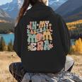 In My Baseball Mom Era Women Hoodie Back Print