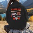Baseball Mom Heart Baseball Mama Mother's Day Women Hoodie Back Print Baseball Mom Heart Baseball Mama Mother's Day Women Hoodie Back Print