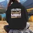 Baseball Mom Leopard Print Loud And Proud With Ball & Bat Women Hoodie Back Print Baseball Mom Leopard Print Loud And Proud With Ball & Bat Women Hoodie Back Print