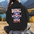 Baseball Mom Loud & Proud Since 1974 Women Hoodie Back Print