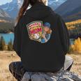 Baseball Mom Mama Mother's In My Baseball Mom Era Women Hoodie Back Print