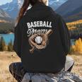 Baseball Mom Baseball Player Women Hoodie Back Print
