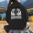 Baseball Mom Scan For Payment Sporty Humor Women Hoodie Back Print