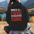 Baseball Mom Sport Mommy Baseball Mama Mother's Day Women Hoodie Back Print