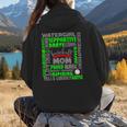 Baseball Mom Traits For Great Mothers Grey And Green Women Hoodie Back Print Baseball Mom Traits For Great Mothers Grey And Green Women Hoodie Back Print