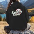 Baseball Mom's Favorite Game Day Women Hoodie Back Print Baseball Mom's Favorite Game Day Women Hoodie Back Print