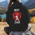 Best Baseball Mom Ever Baseball Women Hoodie Back Print