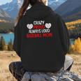 Crazy Proud Always Loud Baseball Mom Shirt Baseball Women Hoodie Back Print Crazy Proud Always Loud Baseball Mom Shirt Baseball Women Hoodie Back Print