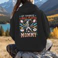Favorite T-Ball Player Calls Mommy Baseball Mom Women Hoodie Back Print Favorite T-Ball Player Calls Mommy Baseball Mom Women Hoodie Back Print