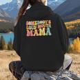 Groovy Somebody's Loud Mouth Mama Baseball Mom Mother's Day Women Hoodie Back Print