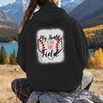 My Heart Is On That Field Baseball Mom Momm Women Hoodie Back Print My Heart Is On That Field Baseball Mom Momm Women Hoodie Back Print