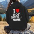 I Heart Love Hot Baseball Moms MILF Cougar Older Woman Women Hoodie Back Print