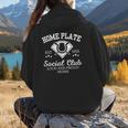 Home Plate Social Club Baseball Moms Group Tee Women Hoodie Back Print Home Plate Social Club Baseball Moms Group Tee Women Hoodie Back Print