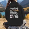 I'm Not Just His Mom I'm His 1 Fan Baseball Mom Women Hoodie Back Print