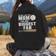 I'm Not Just His Mom I'm His Biggest Fan Baseball Mom Women Hoodie Back Print
