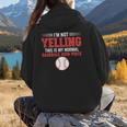 I'm Not Yelling This Is My Normal Baseball Mom Voice Women Hoodie Back Print I'm Not Yelling This Is My Normal Baseball Mom Voice Women Hoodie Back Print