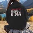 Loud And Proud Baseball G'Ma Baseball Mom Women Hoodie Back Print