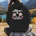 Mom Of Both Soccer Baseball Mom Of A Baseball Soccer Player Women Hoodie Back Print Mom Of Both Soccer Baseball Mom Of A Baseball Soccer Player Women Hoodie Back Print
