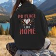 No Place Like Home Baseball Mom Kids Family Fun Women Hoodie Back Print No Place Like Home Baseball Mom Kids Family Fun Women Hoodie Back Print