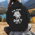 Rub Some Dirt On It Cute Girls Retro Baseball Mom Softball Women Hoodie Back Print Rub Some Dirt On It Cute Girls Retro Baseball Mom Softball Women Hoodie Back Print