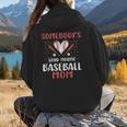 Somebody’s Loud Mouth Baseball Mom Women Hoodie Back Print