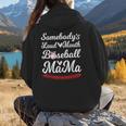 Somebody's Loudmouth Baseball Mom Mothers Day Baseball Women Hoodie Back Print Somebody's Loudmouth Baseball Mom Mothers Day Baseball Women Hoodie Back Print