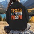 Texas Baseball Mom Design Baseball Player And Baseball Women Hoodie Back Print Texas Baseball Mom Design Baseball Player And Baseball Women Hoodie Back Print