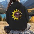 I Have Three Titles Baseball Mom Nurse And Caring Wife Mama Women Hoodie Back Print