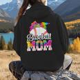 Tie Dye Baseball Mom Baseball Mama Sport Mother's Day Women Hoodie Back Print Tie Dye Baseball Mom Baseball Mama Sport Mother's Day Women Hoodie Back Print