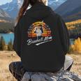Vintage Retro Sunset Baseball Mom Mother's Day Women Hoodie Back Print Vintage Retro Sunset Baseball Mom Mother's Day Women Hoodie Back Print