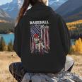 Vintage USA Flag Baseball Player Proud Baseball Mom Women Hoodie Back Print Vintage USA Flag Baseball Player Proud Baseball Mom Women Hoodie Back Print