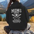 Women's Baseball Mom Moms Against Baseball Pants Proud Women Hoodie Back Print Women's Baseball Mom Moms Against Baseball Pants Proud Women Hoodie Back Print