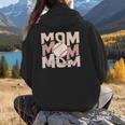 Women's Retro Baseball Mama Distressed Baseball Mom Life Women Hoodie Back Print Women's Retro Baseball Mama Distressed Baseball Mom Life Women Hoodie Back Print