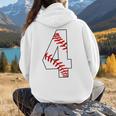 4 Laces 4th Birthday Boy Four Years Baseball Mom T-Shirt Women Hoodie Back Print