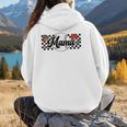 Baseball Mama Game Day Vibes Women Baseball Mom Women Hoodie Back Print