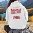 Baseball Mom Since 1986 Women Hoodie Back Print Baseball Mom Since 1986 Women Hoodie Back Print