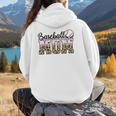 Baseball Mom Leopard Game Day Vibes Baseball Mama Women Hoodie Back Print Baseball Mom Leopard Game Day Vibes Baseball Mama Women Hoodie Back Print