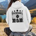 Baseball Mom Baseball Lover Mom Women Hoodie Back Print