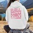 Baseball Mom Pride Heart And Bat Love Game Day Women Hoodie Back Print Baseball Mom Pride Heart And Bat Love Game Day Women Hoodie Back Print
